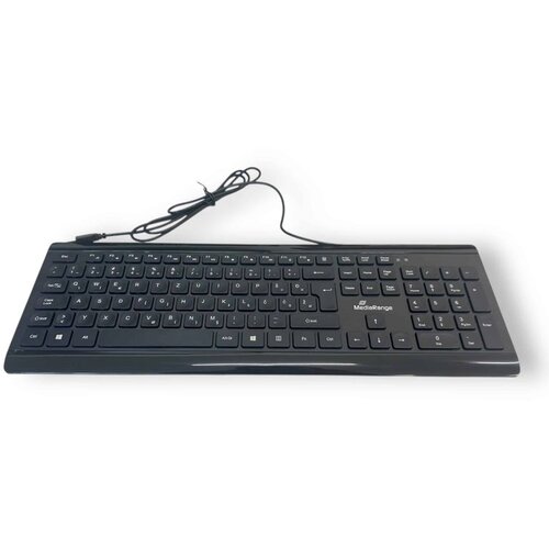 Mediarange Tipkovnica USB, žičana, tanka, crna, HR znakovi, MROS101-HRSI Cijene