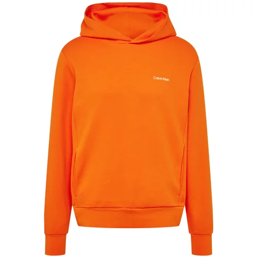 Calvin Klein Majica oranžna / bela