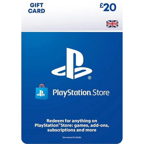  PlayStation Network PSN Card &pound;20 Digital Code Cene