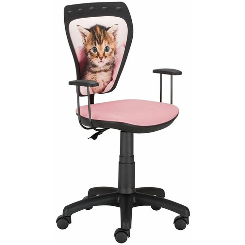Ministyle stolica crna/mačka Slike