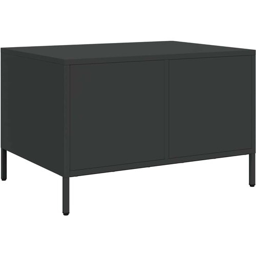  ormarić crni 68x50x43,5 cm hladno valjani čelik Slike