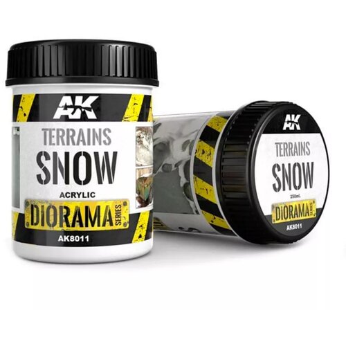 AK Interactive Terrains Snow - 250ml (Acrylic) Cene