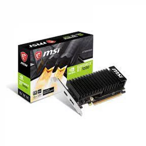 MSI Video Card NVidia GeForce GT 1030 2GHD4 LP OC, 2G GDDR4 , DP, HDMI, low profile