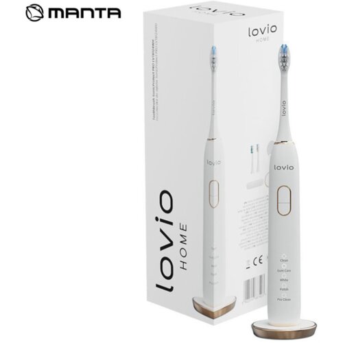  Sonična zobna &scaron;četka Manta Lovio SonicProtect PRO - bela Cene
