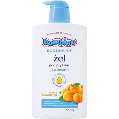 Bambino Family Mirabelle nežni gel za prhanje Mirabelle 1000 ml Slike
