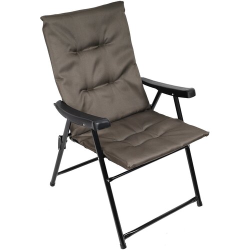  Saska Garden 1055725 zložna vrtna stolica s blazino siva Cene