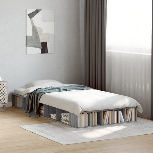 Furnova Posteljni okvir siva sonoma 75x190 cm inženirski les, (21938122) Slike