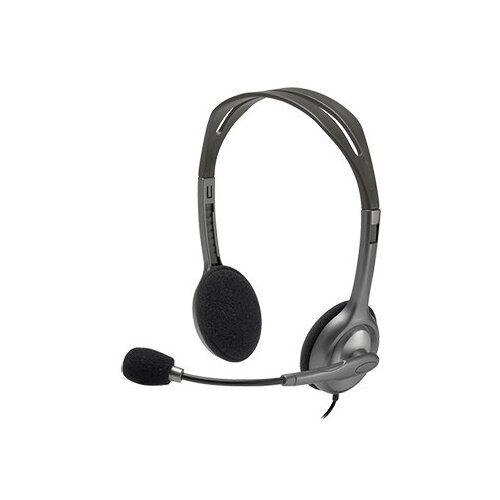  Slu&amp;scaron;alice sa mikrofonom, Logitech H111, 981-000588/0593/0594 Slike