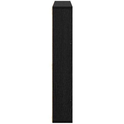  Polica za časopise s policom 2 pcs Crni hrast 60 x 12 x 70 cm Slike