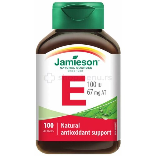 Jamieson vitamin e 100 iu 100 mekih kapsula Cene
