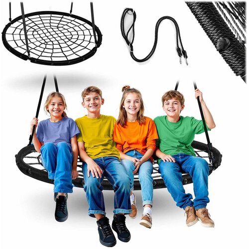 Neo-Sport ns-104 ljuljačka rodino gnijezdo, 120 cm, crna Cijene