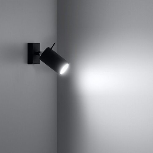 Sollux Crni metalni reflektor &amp;oslash; 6 cm Etna &amp;ndash; Slike