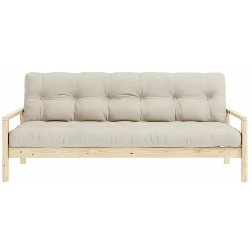 Karup Design Bež sklopiva sofa 205 cm Knob –