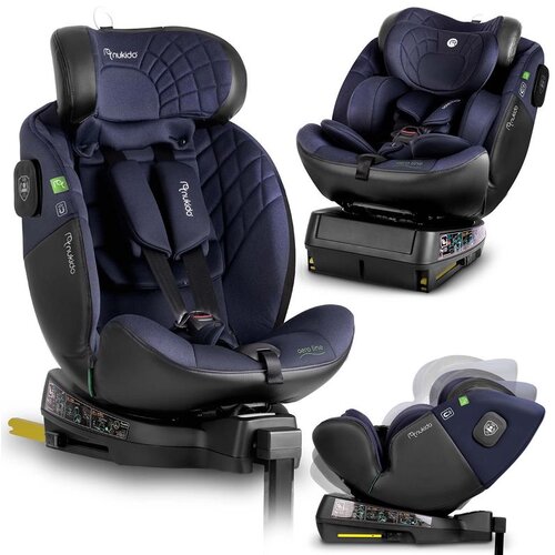 Nukido Aero Line crna i tamnoplava autosjedalica 0-36 kg Isofix Cijene