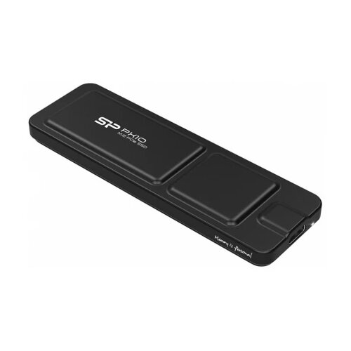 SiliconPower portable ssd 512GB, PX10, usb 3.2 gen 2 type-c, read/write up to 1050MB/s, black Cene