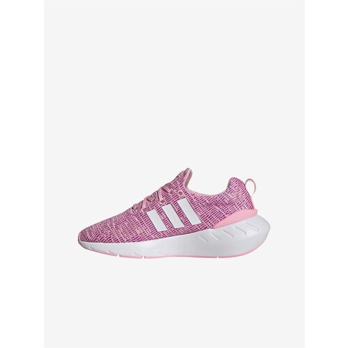 Adidas Pink Girl Brindle Shoes Originals Swift Run 22 - Girls Cene