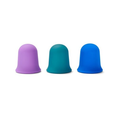 Pino silikonske masažne skodelice, soft touch pro, set 3 kosov, premer 5 cm Cene