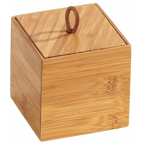 Wenko Bambusova škatla s pokrovom Terra, širina 9 cm