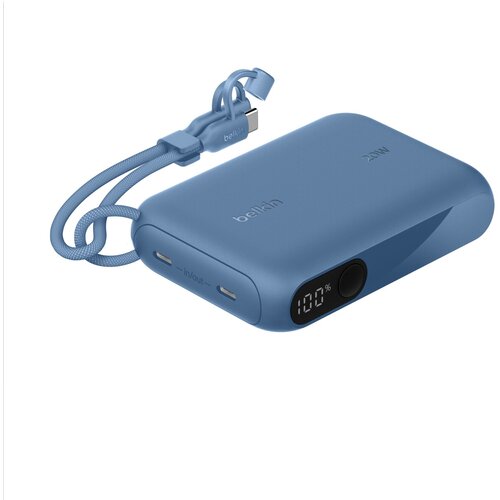 Belkin Powerbank mit Display 20W 10.000mAh USB-C blau BPB027hqBL Cijene