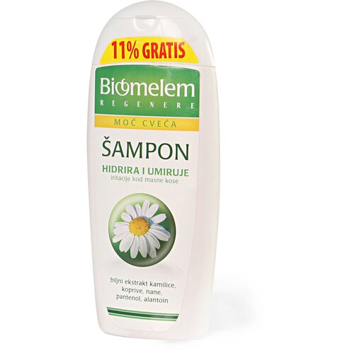 Biomelem šampon hidrira&umiruje 222ml Cene