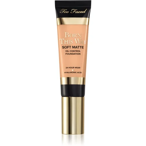 Too Faced Born This Way Soft Matte Foundation matirajoči tekoči puder odtenek Porcelain 30 ml