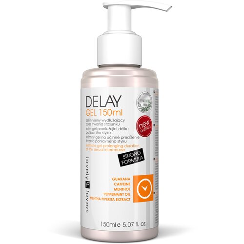 Lovely Lovers DELAY Gel STRONG FORMULA 150ml Slike