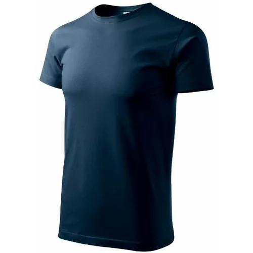 BASIC majica kratkih rukava muška mornarsko plava 5XL