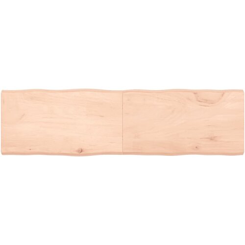 vidaXL Mizna plošča 180x50x6cm neobdelana trdna hrastovina naraven rob Cene