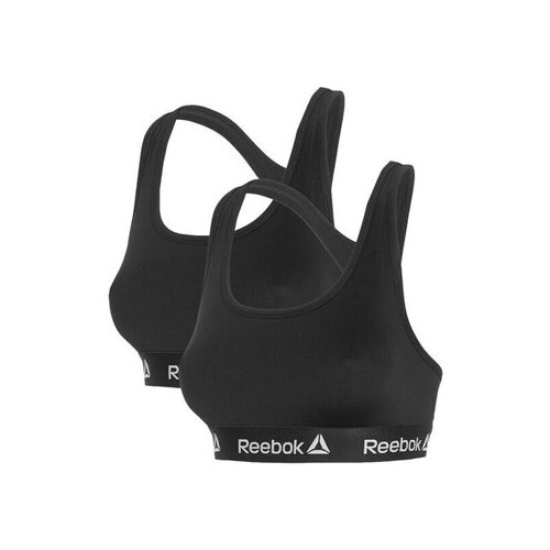 Reebok Majice s kratkimi rokavi Pefomance Cop Top 2PK Črna Cene