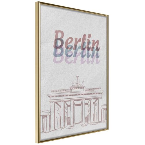  Poster - Pastel Berlin 40x60 Slike