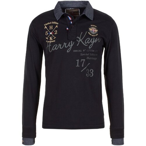 Harry Kayn Polo majice dolgi rokavi Polo manches longues homme CAZBA Črna Cene