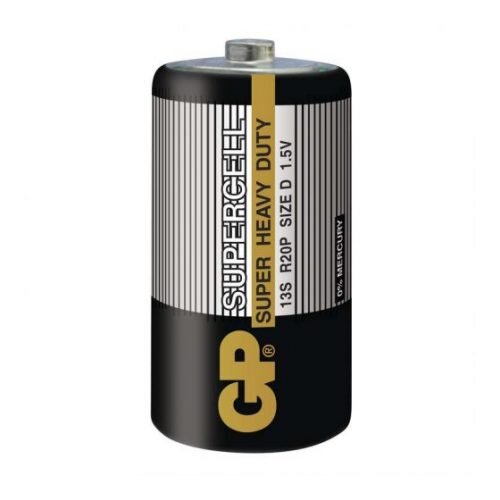 Gp Baterija SUPERCELL D kos Slike