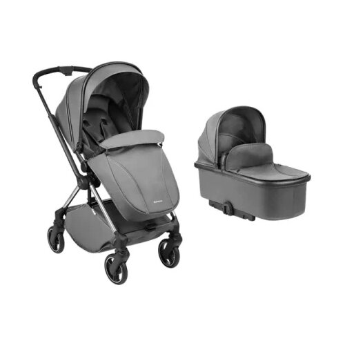 Kikka Boo Kolica Lanah 2in1 set sa tvrdom korpom Grey ( KKB21149 ) Cene
