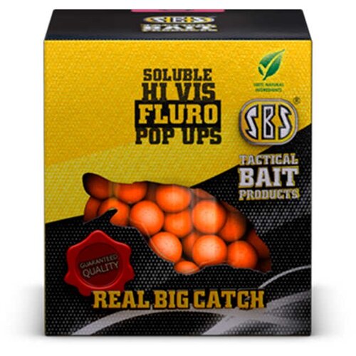Sbs baits udični mamci pop up soluble fluro ananas, 10mm, 20g Slike