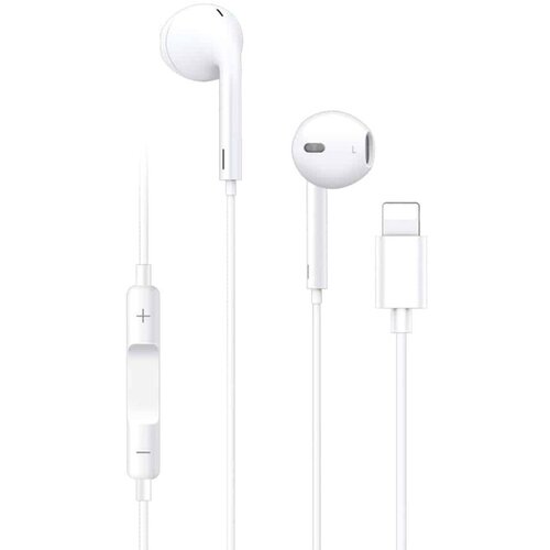 Yesido stereo slušalice (YH-20) - lightning konektor s mikrofonom 120 cm - bijele Cene