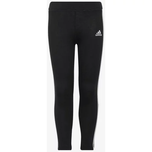 Adidas Pajkice Essentials 3-Stripes Leggings H65800 Črna Fitted Fit