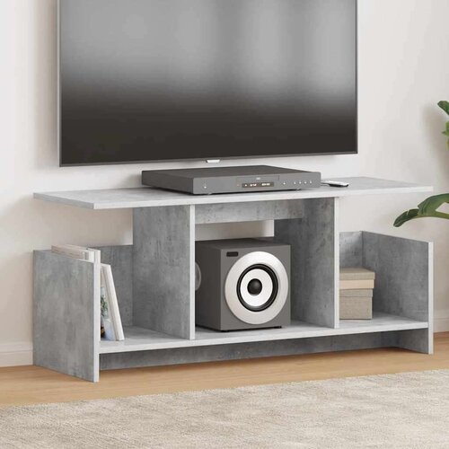 TV stojalo Betonsko siva 102 x 35 x 45 cm Konstruiran les, (5000132577) Cene