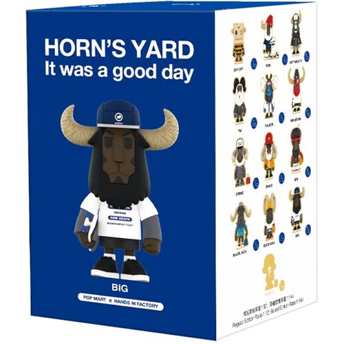 Pop Mart figurica hands in factory horn's yard : it was a good day series blind box (single) Slike