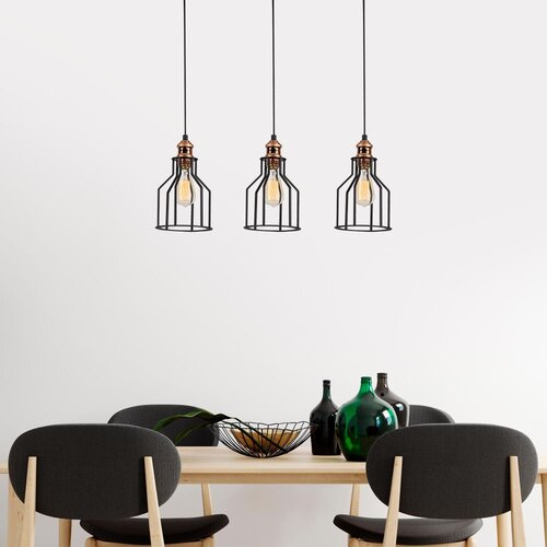 Opviq Alacati - N-1094 BlackBronze Chandelier Slike