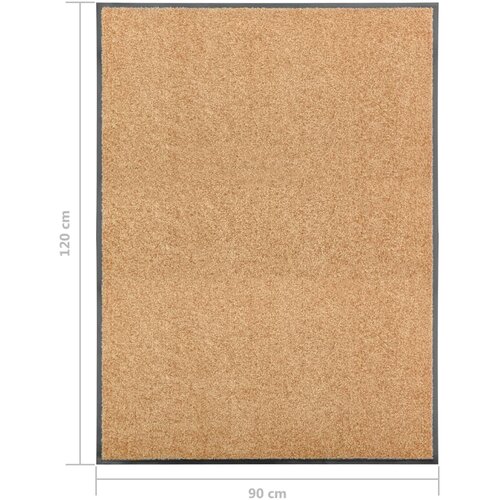  Otirač perivi krem 90 x 120 cm Slike
