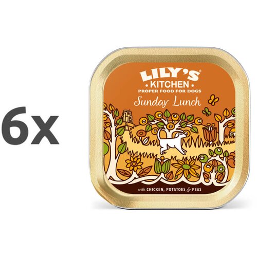 Lily's Kitchen sunday lunch adult - piščanec - 150 g 6 x 150 g Cene