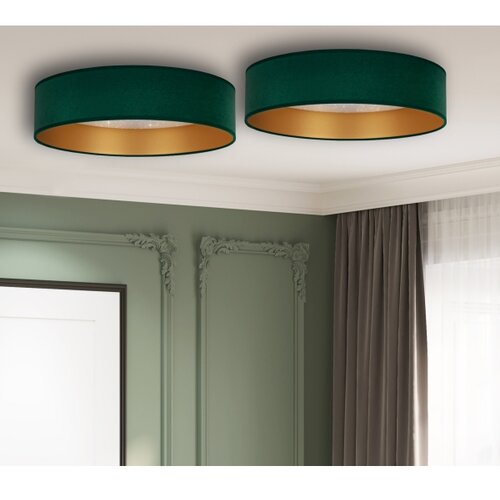  Brilagi - LED plafonsko svetlo VELVET STAR LED/24W/230V prečnik 40 cm zeleno/zlatno Slike