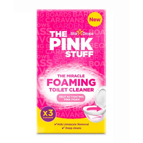 Pink stuff Sredstvo za či&amp;scaron;ćenje WC &amp;scaron;koljke The Miracle Foaming Toilet Cleaner (The Pink Stuff, 3 Kom.) Slike