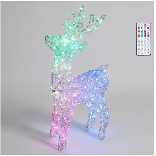 Brilagi LED RGBIC Spolja&amp;scaron;nja božićna dekoracija LED/9W/230V 120 cm IP44 sob + daljinski upravljač Slike