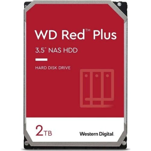 Western Digital HDD 2TB WD20EFPX 5400rpm 256MB RED Plus NAS Cene