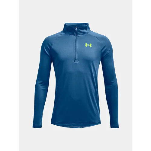 Under Armour T-Shirt UA Tech 2.0 1/2 Zip-BLU - Guys
