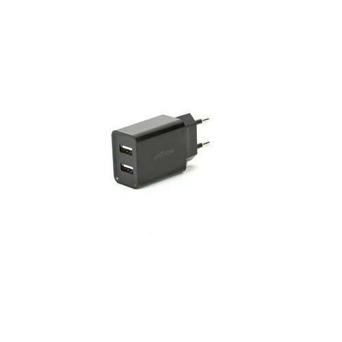  Napajalni adapter 2x USB, 2.1 A, črn, (20443491) Cene