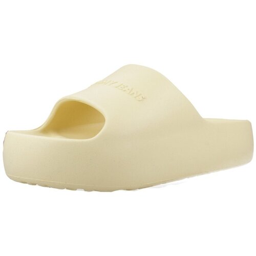 Tommy Jeans Japonke CHUNKY POOL SLIDE ESS Rumena Slike