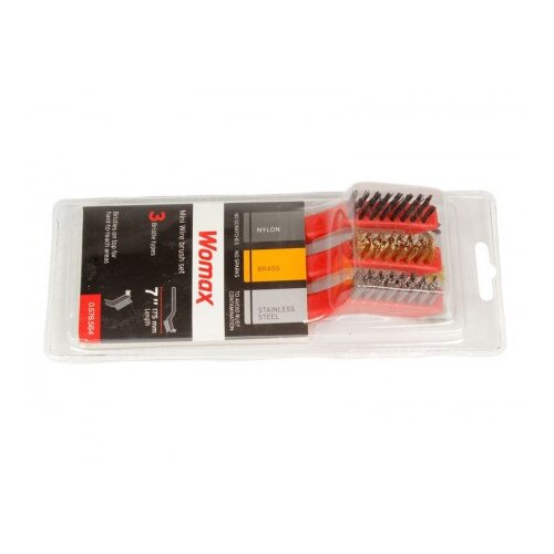 Womax četka čelična mini set 3 kom ( 0578564 ) Cene