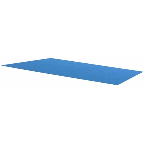  Pravokutni Pokrivač za Bazen 260 x 160 cm PE Plavi
